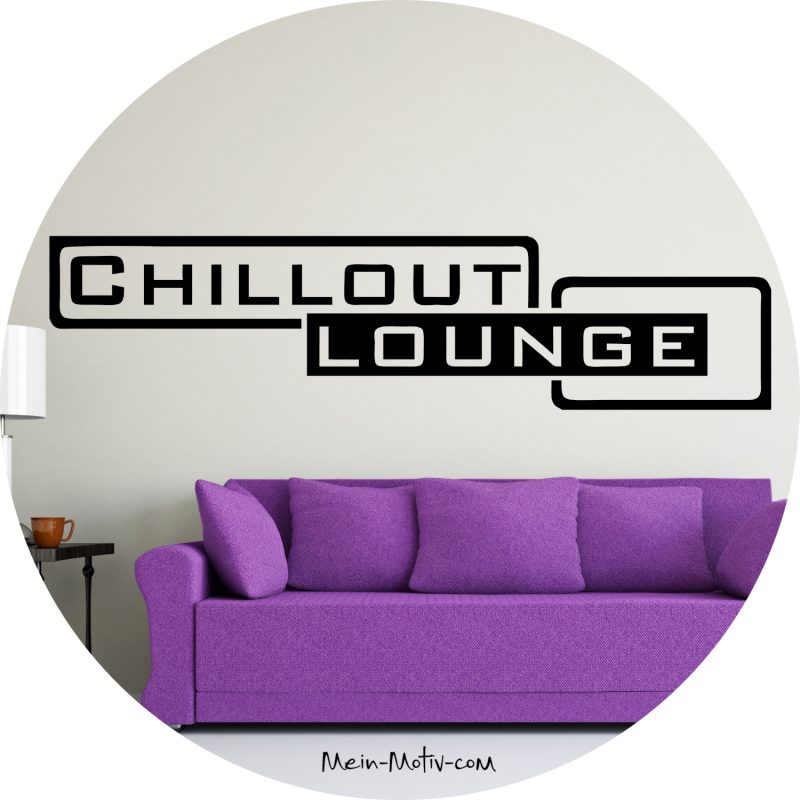 Wandtattoo 37138 Chillout Lounge